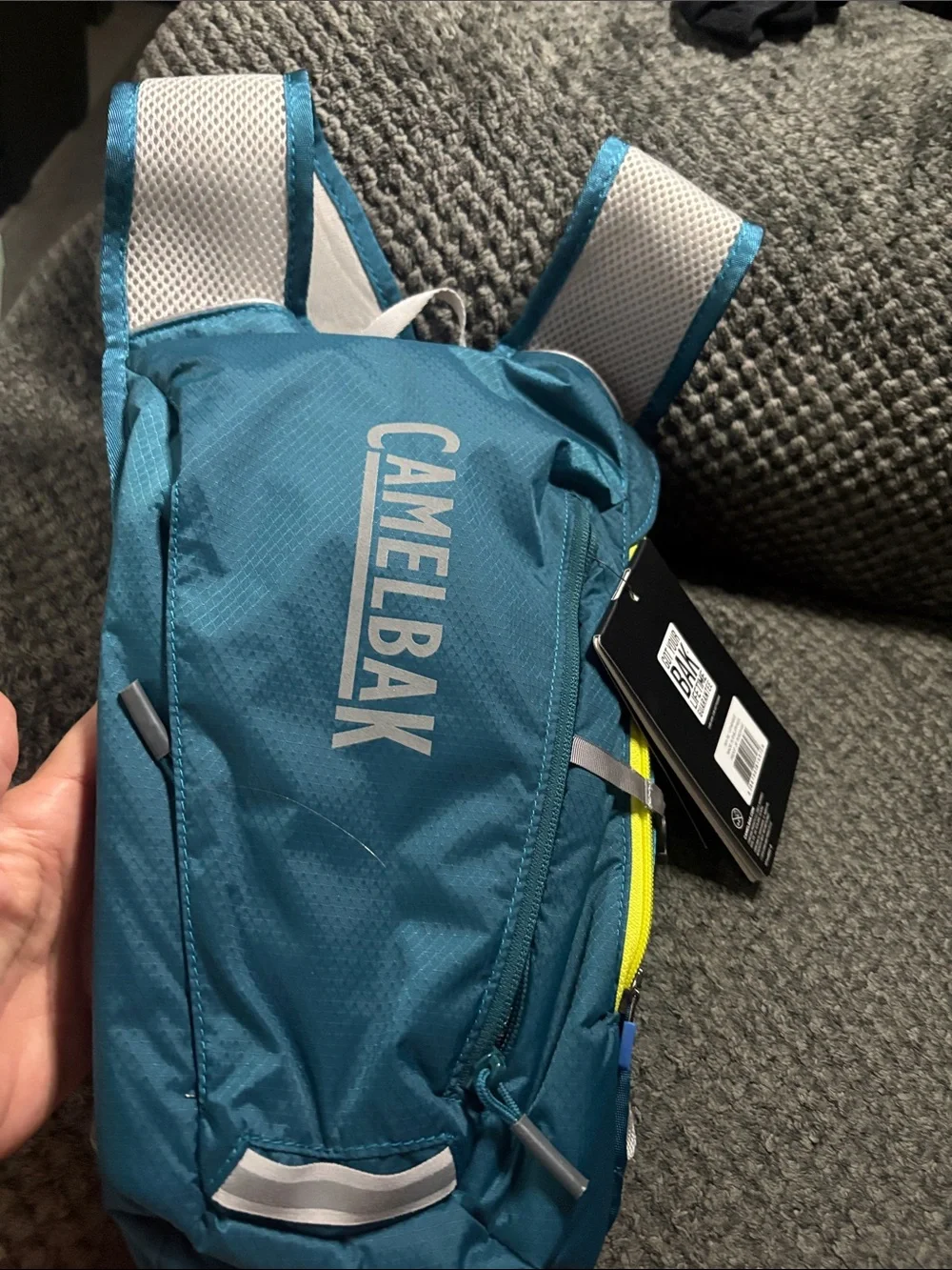 CamelBak Dart Hydration Pack - Teal with Neon Yellow NEW